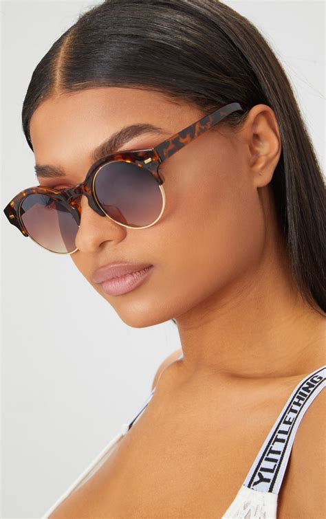 retro tortoise shell sunglasses